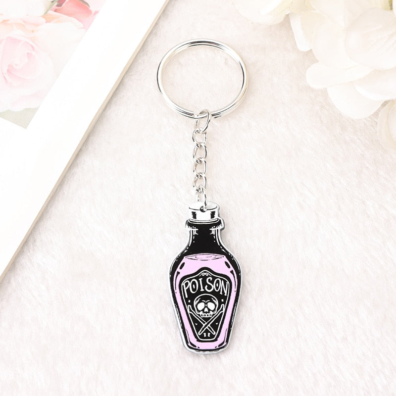 Witch Tarot Keychains