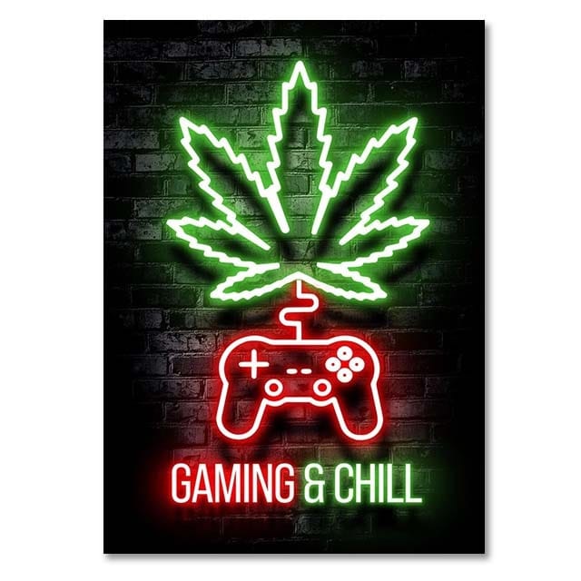 Canvas Gamer Posters