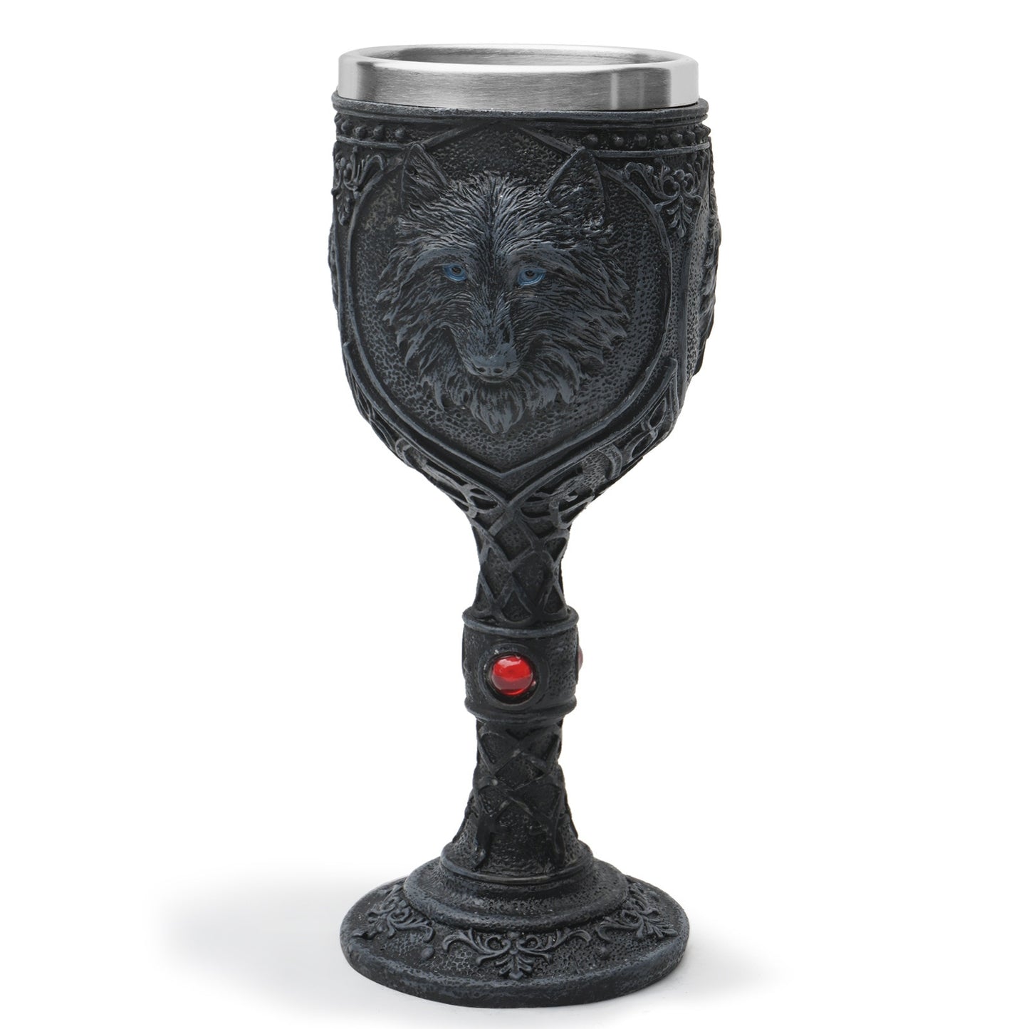 Celtic Wolf Head Goblet