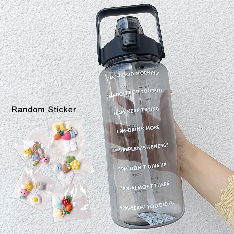 Reusable Water Bottle: 2 Liters