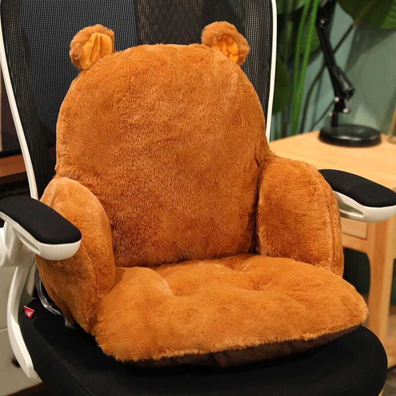 Cute Animal Computer Chair Pillow (2 Sizes)