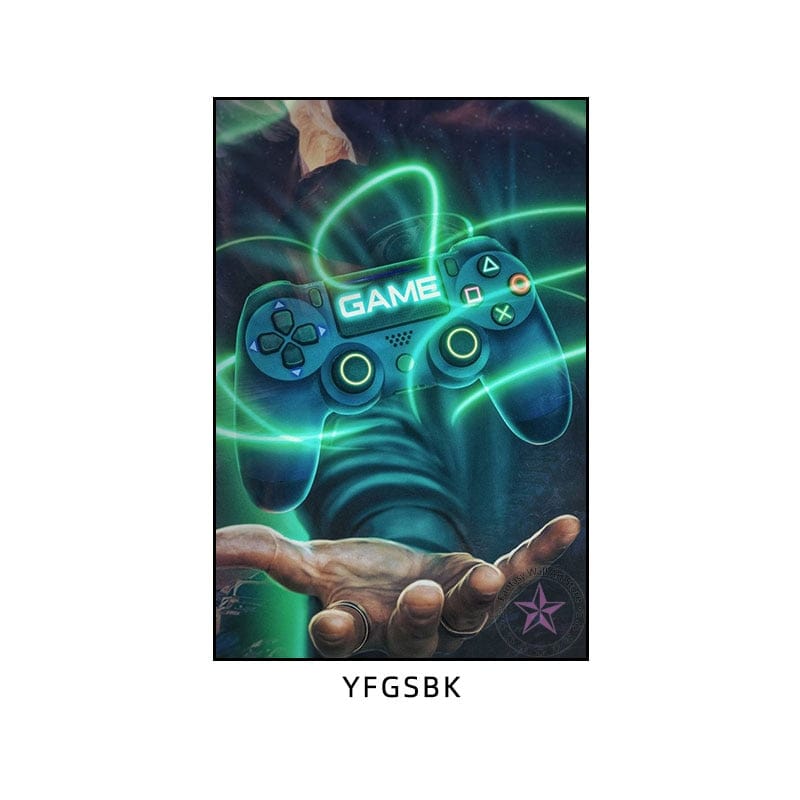 Canvas Gamer Posters