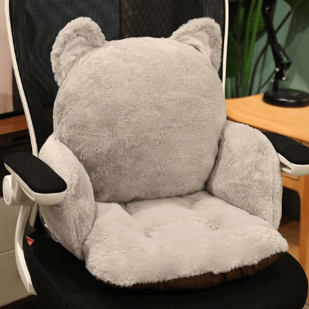 Cute Animal Computer Chair Pillow (2 Sizes)