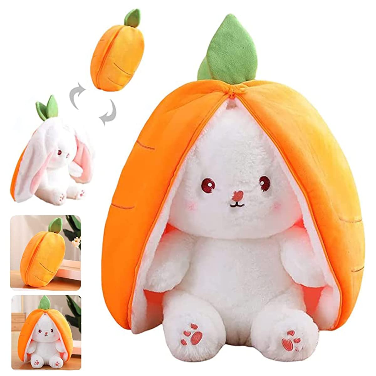 Reversible Transformation Bunny Plushie