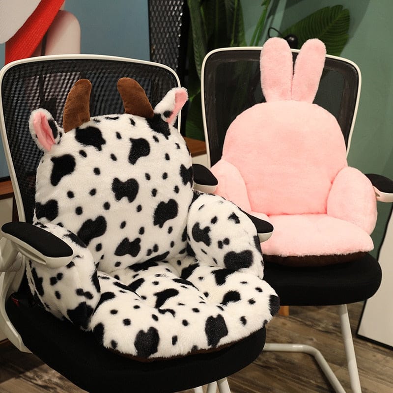 Cute Animal Computer Chair Pillow (2 Sizes)