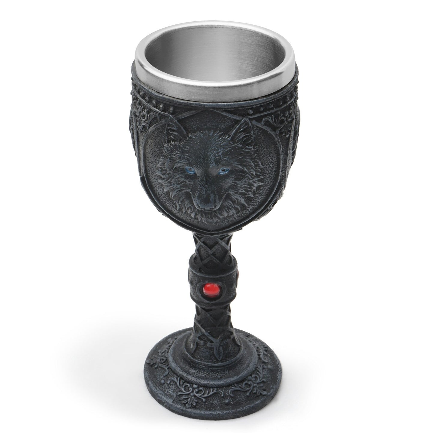 Celtic Wolf Head Goblet