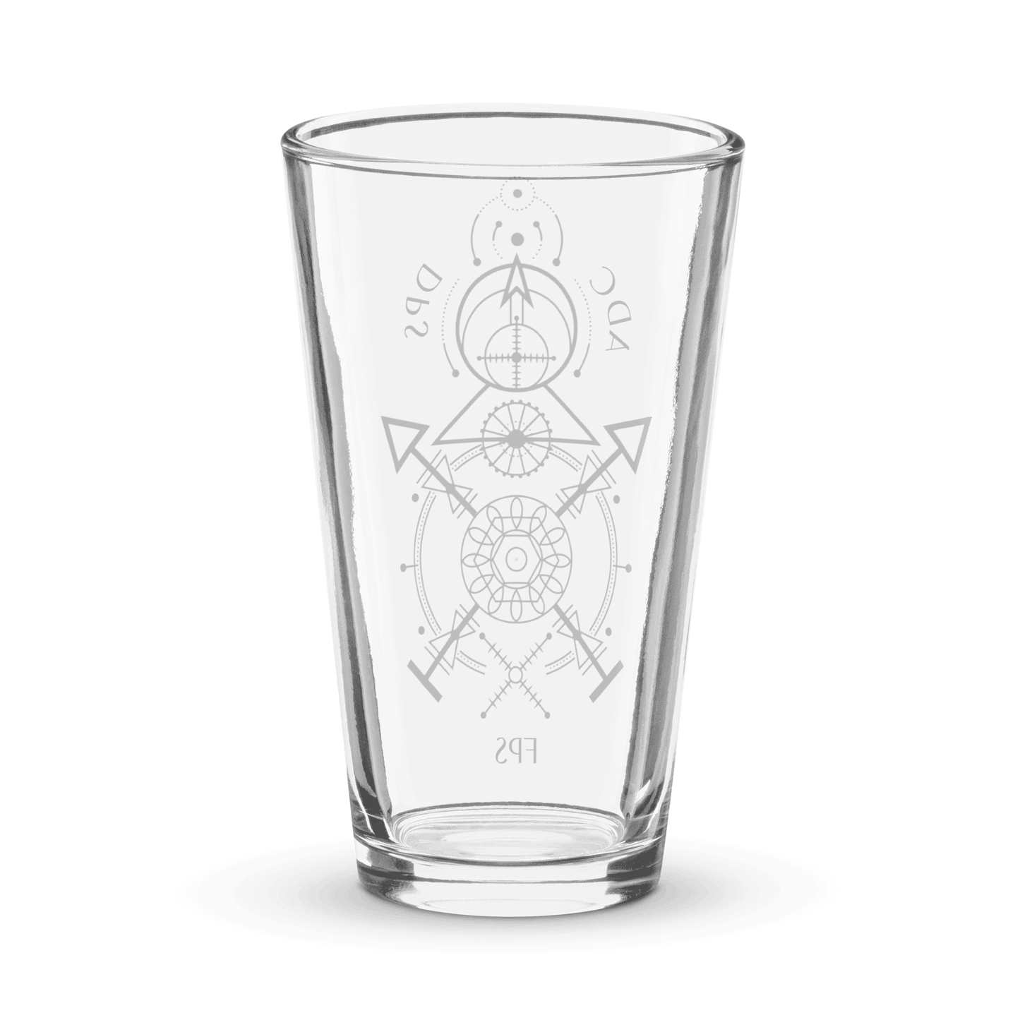 Marksman Shaker Pint Glass for ADC's, DPS'ers, and FPS Fans